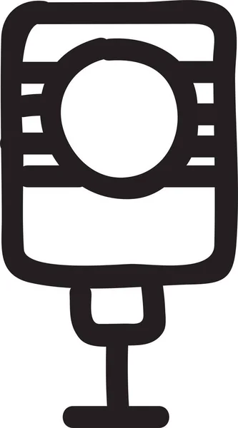 Ícone de secador de cabelo símbolo de dispositivo de sopro de ar
