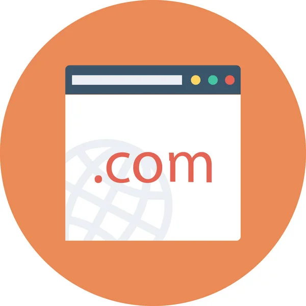 Cog Web Προτιμήσεις Εικονίδιο Ρύθμιση Web Επίπεδο Στυλ — Διανυσματικό Αρχείο