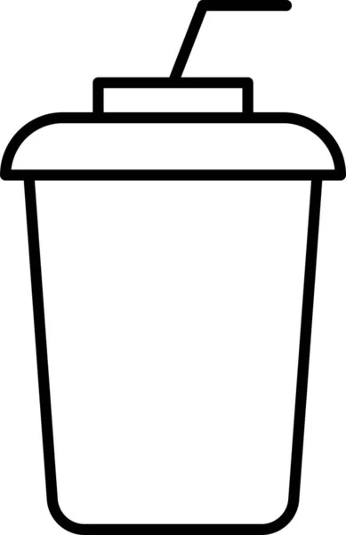 Καφέ Κύπελλο Εικονίδιο Ποτό — Διανυσματικό Αρχείο