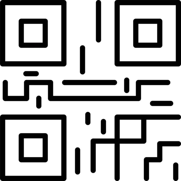 Escanear Icono Código Producto — Archivo Imágenes Vectoriales
