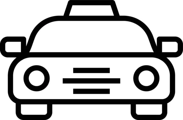 Vehículo Transporte Icono Del Automóvil — Archivo Imágenes Vectoriales