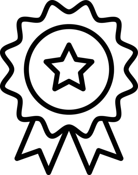 Medaile Medaili Stylu Osnovy — Stockový vektor