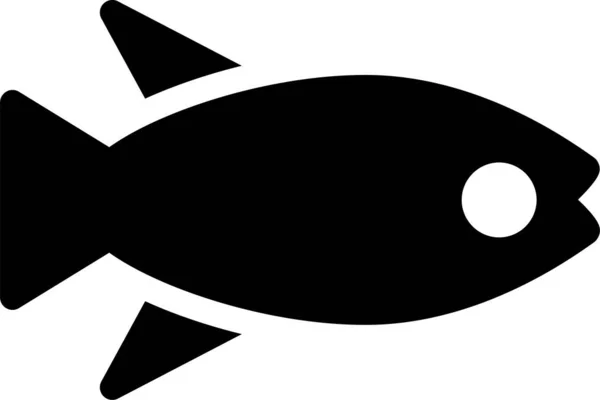 Hayvan Akvaryumu Balık Simgesi — Stok Vektör