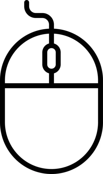 Klicker Cursor Punkt Symbol — Stockvektor