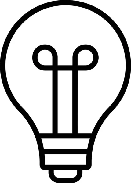 Значок Подсветки Лампы — стоковый вектор