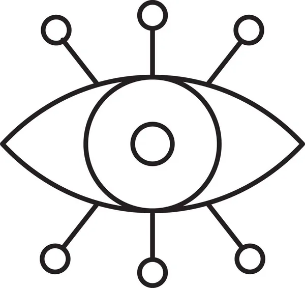 Eye See View Icon — стоковый вектор