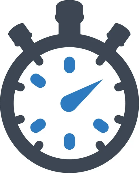 Stoppuhr Timer Symbol — Stockvektor