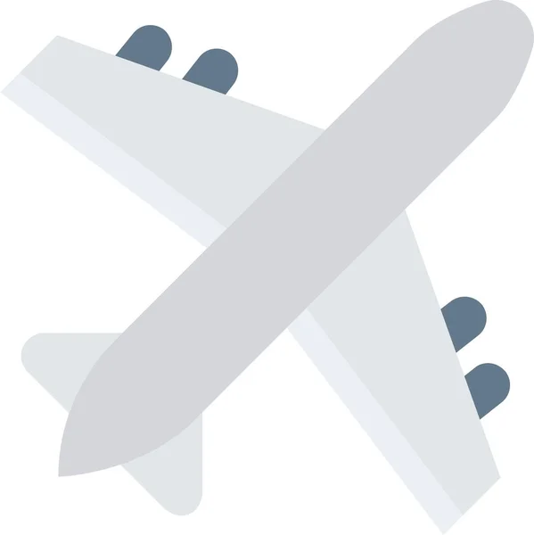 Ікона Літака Стилі Flat — стоковий вектор