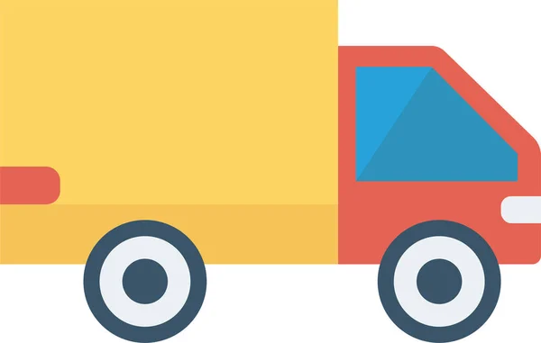 平板车运输卡车图标 — 图库矢量图片