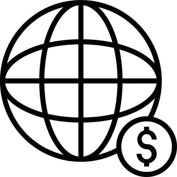 Значок Світової Економіки — стоковий вектор