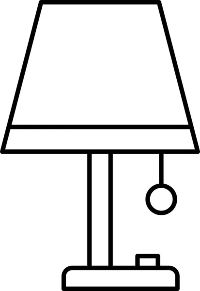 Licht Lampe Helles Symbol — Stockvektor