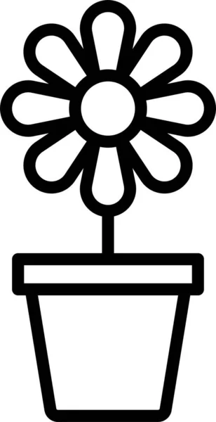 Natur Pflanzen Blatt Symbol — Stockvektor