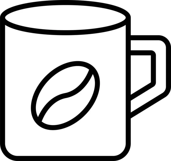 Чашка Кофе Кофе — стоковый вектор