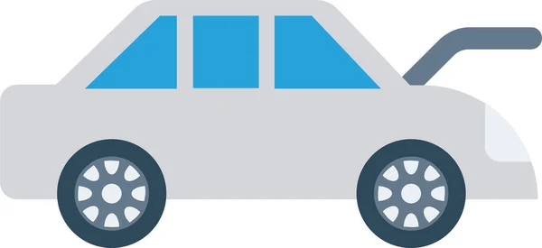 Икона Обслуживания Автомобилей Плоском Стиле — стоковый вектор