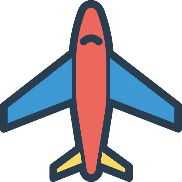 Ícone Público Avião Automático Estilo Esboço Preenchido — Vetor de Stock