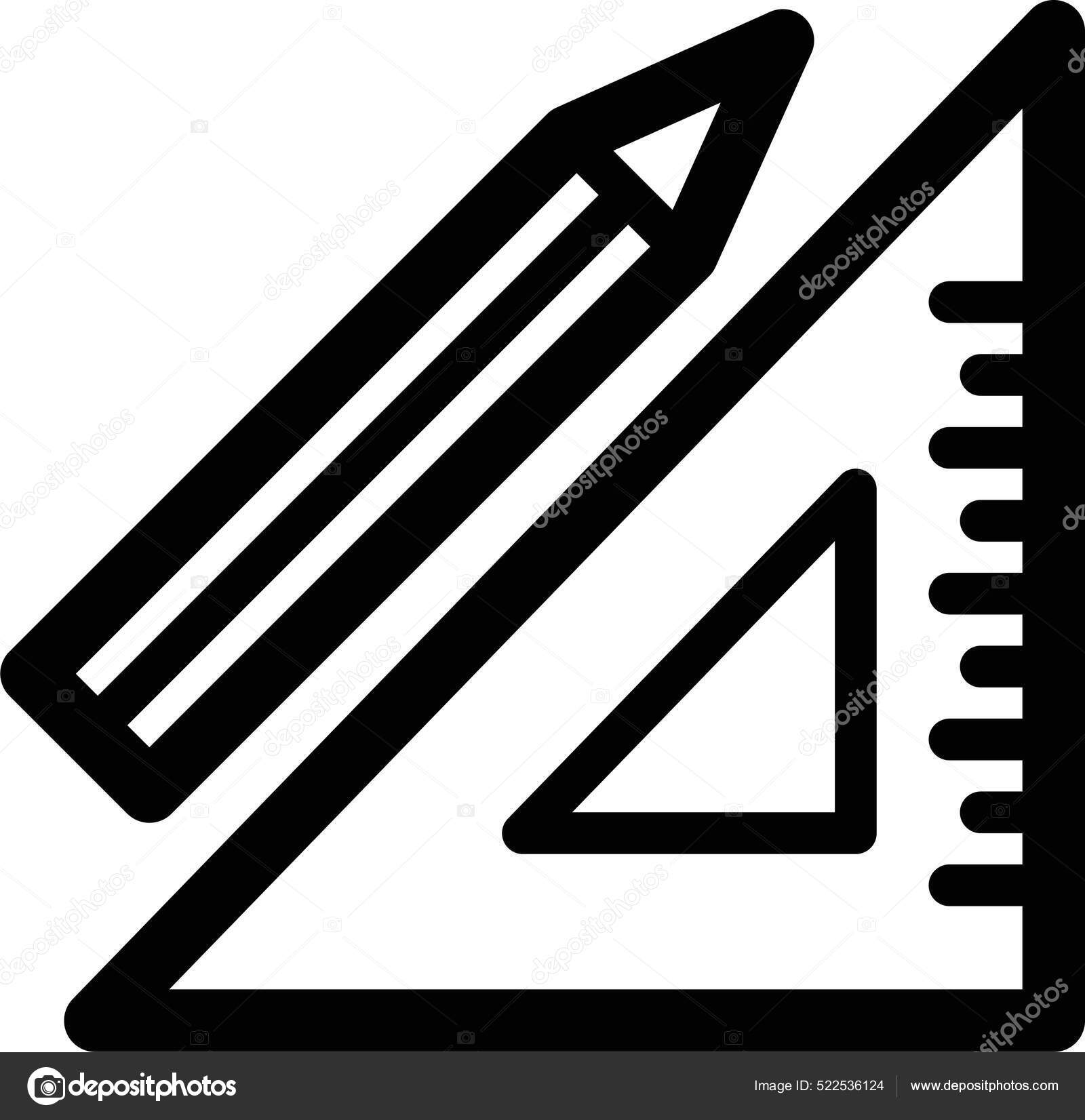 Drafting tools, drawing tools, geometry tools, protractor, ruler icon -  Download on Iconfinder