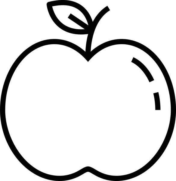 Essen Obst Symbol — Stockvektor