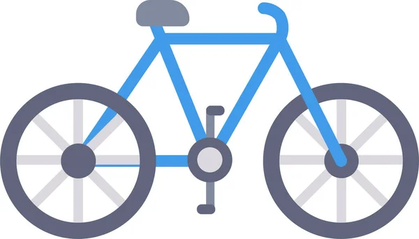 Bicyle Traveling Tour Icon — Stock Vector