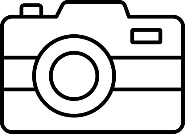 Ikona Obrázku Fotoaparátu — Stockový vektor