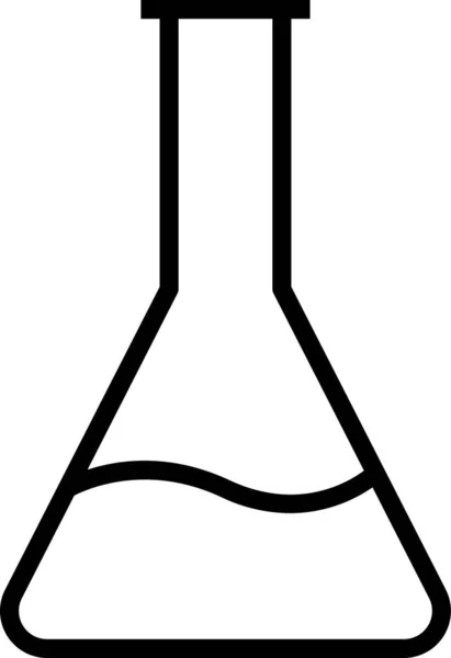 Lab Chemistry Science Icon — Stock Vector