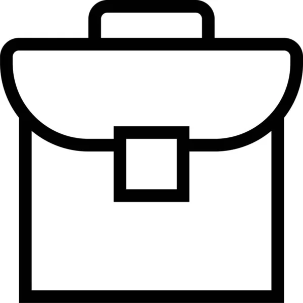 Väska Väska Väska Väska Ikon Kontur Stil — Stock vektor