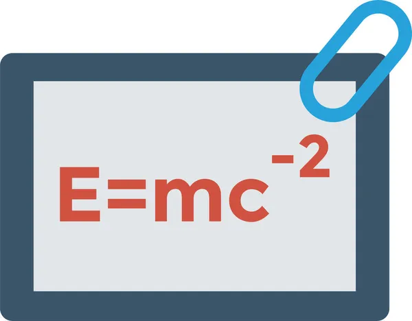 Board Emc Emc2 Icon Flachen Stil — Stockvektor