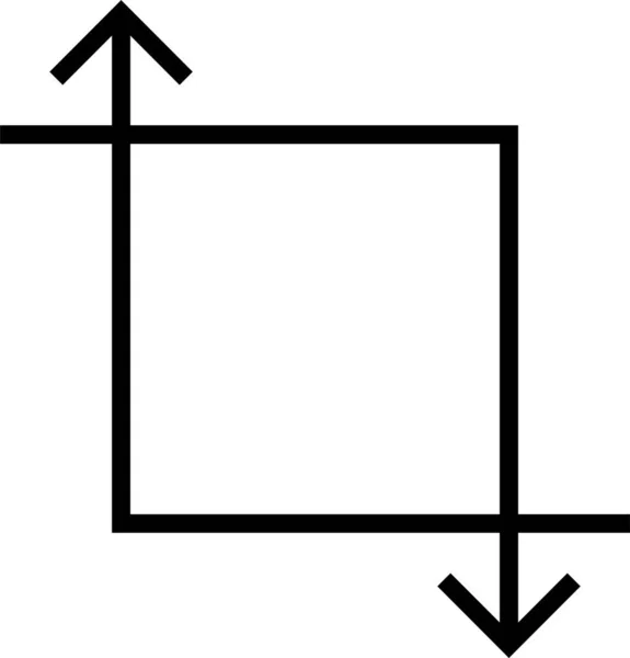 作物编辑器切割图标 — 图库矢量图片