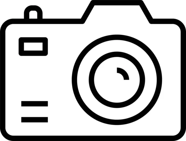 Kameratechnik Ikone — Stockvektor