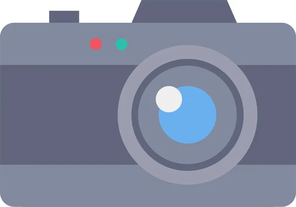 Kamera Dslr Gerät Symbol — Stockvektor