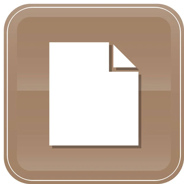 Порожня Піктограма Файла Документа Стилі Значка — стоковий вектор