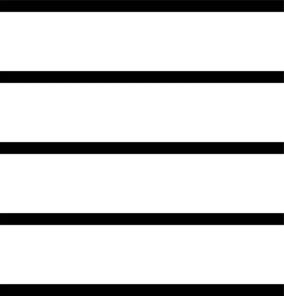 Aligner Justifier Icône Texte Dans Style Outline — Image vectorielle