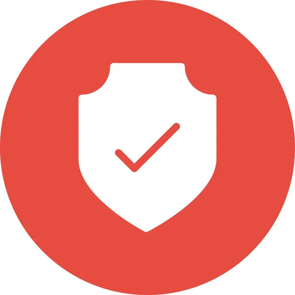 Check Checksafe Security Icon Badge Style — Stock Vector
