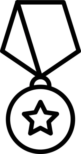 Значок Чемпиона Очертаниям — стоковый вектор