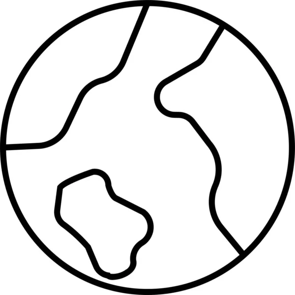 世界グリッド グローブのアイコン — ストックベクタ