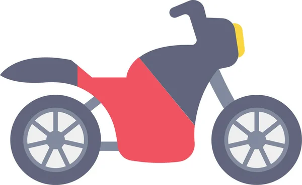 Vélo Voyage Icône — Image vectorielle