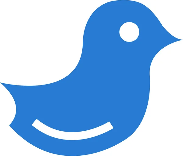 Иконка Приглашения Голубя Птицы Твердом Стиле — стоковый вектор