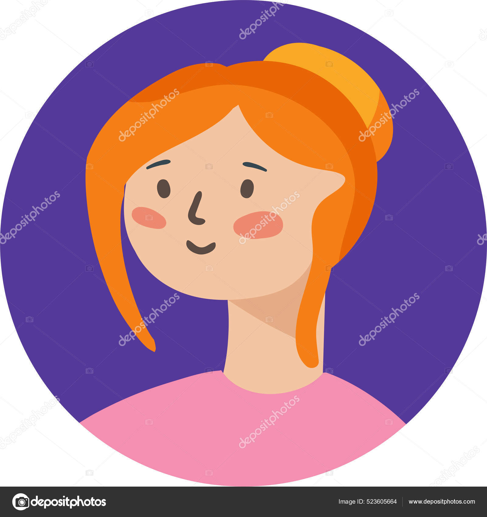 Avatar, people, business, woman, female, long hair icon - Download on  Iconfinder