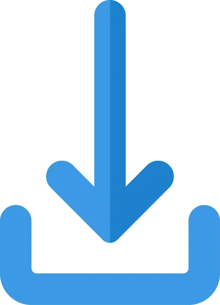 Descargar Icono Flecha Descarga — Vector de stock