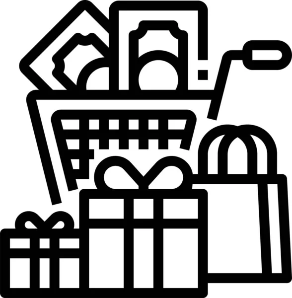 Shopping Cart Sale Icon — Stock Vector