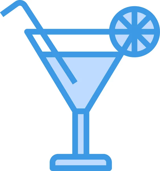 Alcohol Beverage Cocktail Icon — Stock Vector