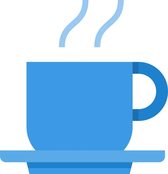 Koffiekopje Drinken Pictogram — Stockvector