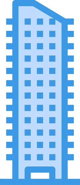 超高層ビルのアイコン — ストックベクタ