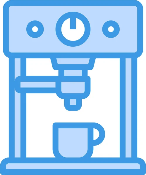 Koffiedrank Espresso Pictogram — Stockvector