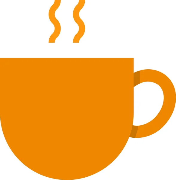 Кофе Кружка Значок — стоковый вектор