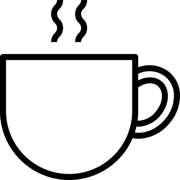 Kahvikupin Kuvake — vektorikuva
