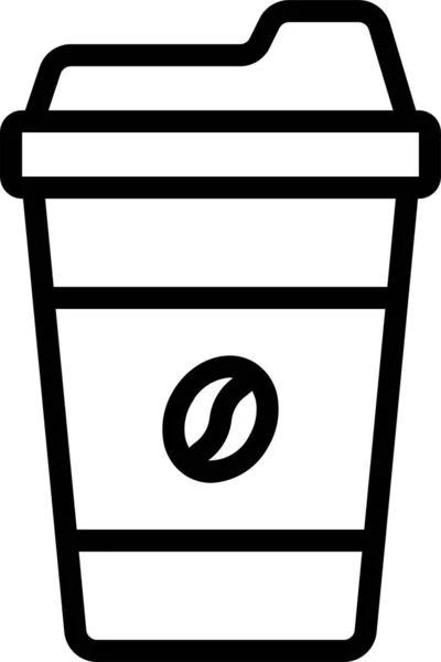 Koffiebeker Mok Pictogram — Stockvector