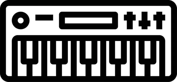 Gerät Elektronisches Gadget Symbol Outline Stil — Stockvektor