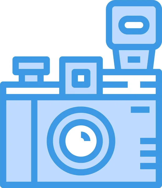 电子设备 家用电器类相机图像图标 — 图库矢量图片