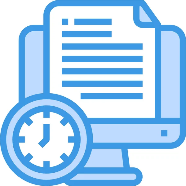 Document Management Project Icon — Stock Vector