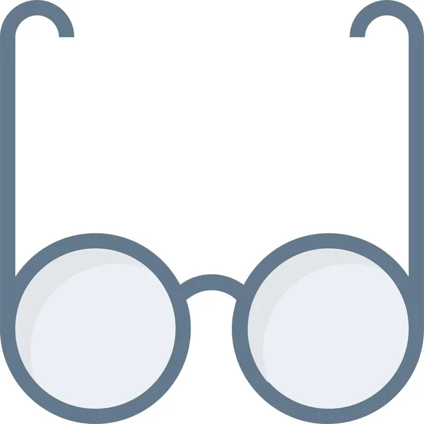 Γυαλιά Μόδας Εικονίδιο Αποχρώσεις Επίπεδο Στυλ — Διανυσματικό Αρχείο